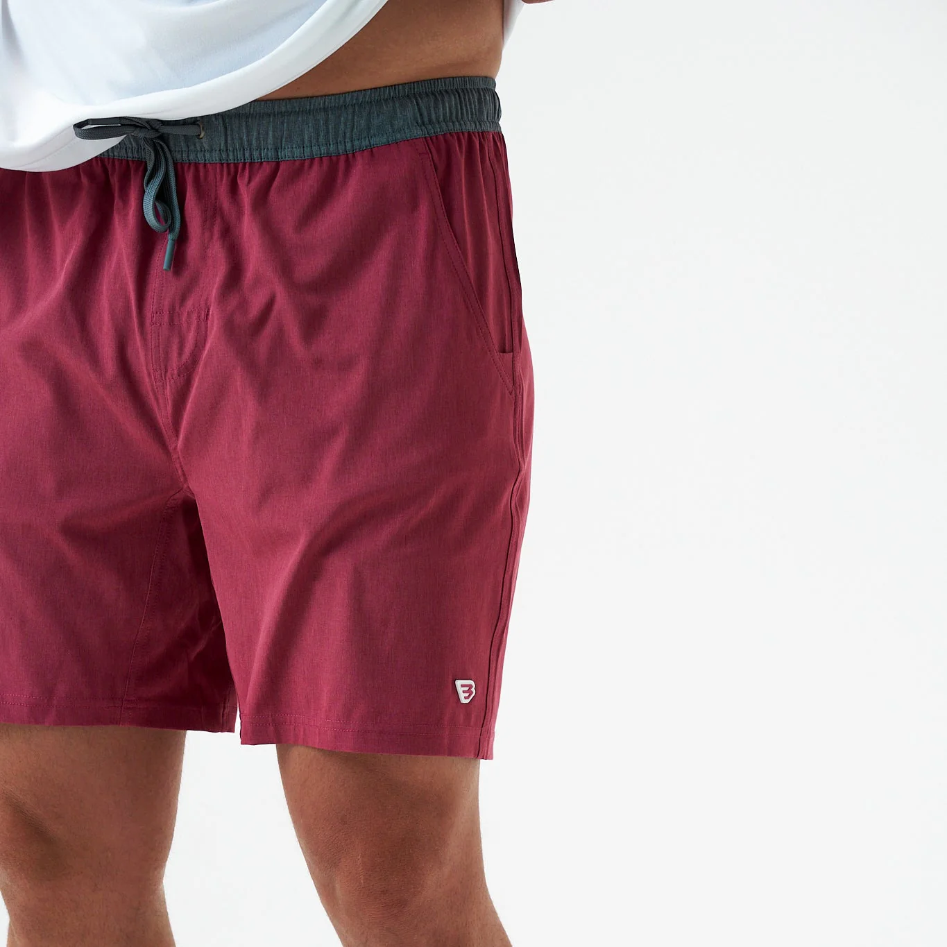 Athletic Short - Cardinal - Topo Desert Camo Liner - Image 3