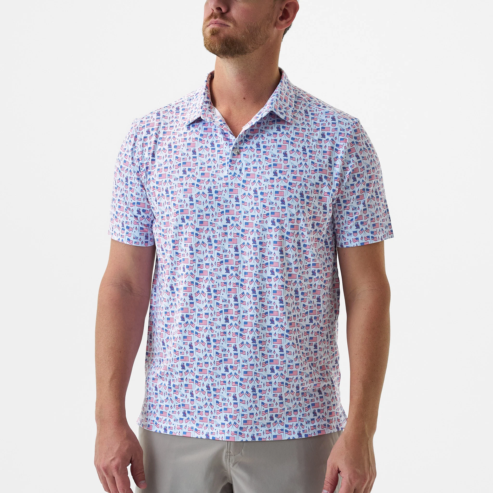 Father and Son Bundle - Performance Polo - Old Glory - Image 2