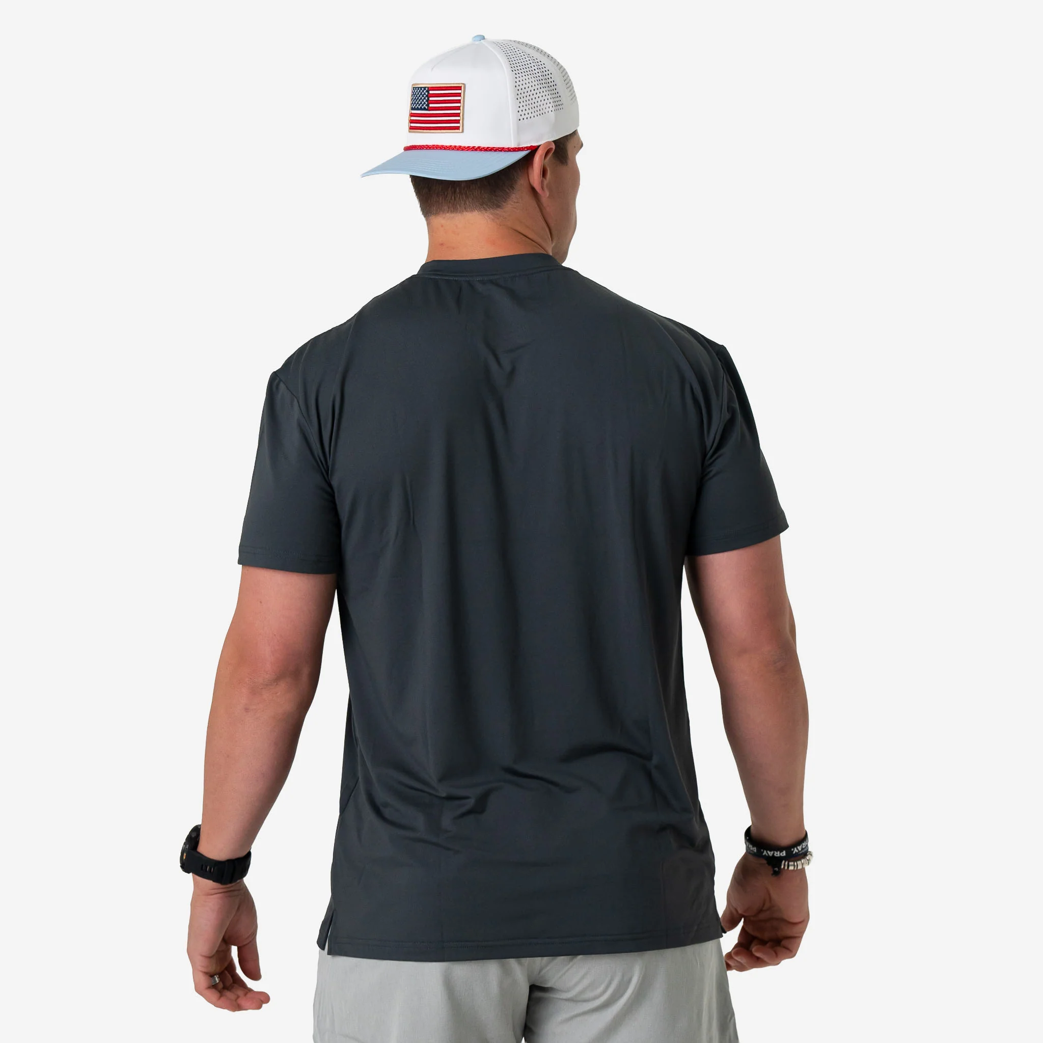 Go To Tee - Gun Metal Grey - Image 4