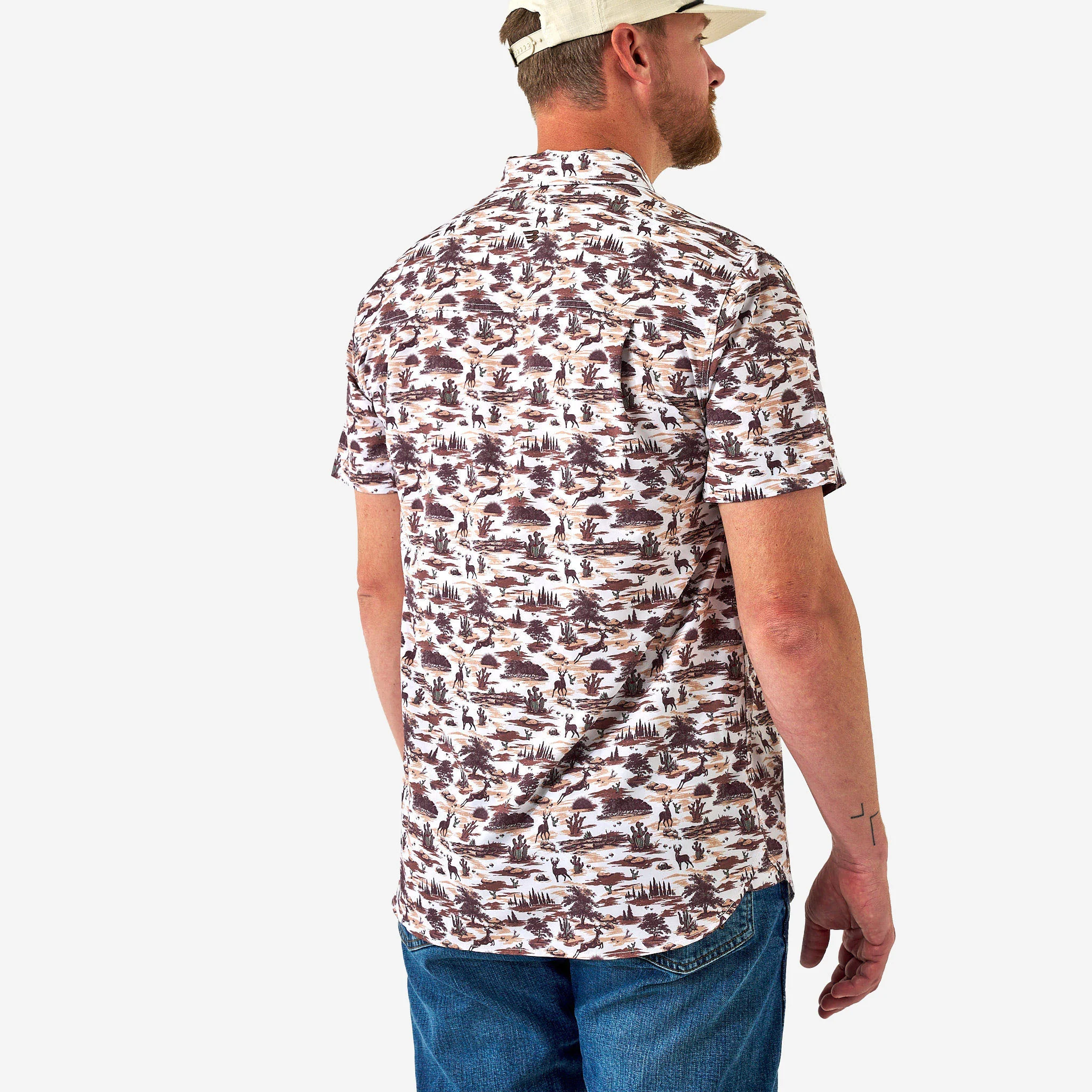 Performance Button Up - Brush Country - Image 4