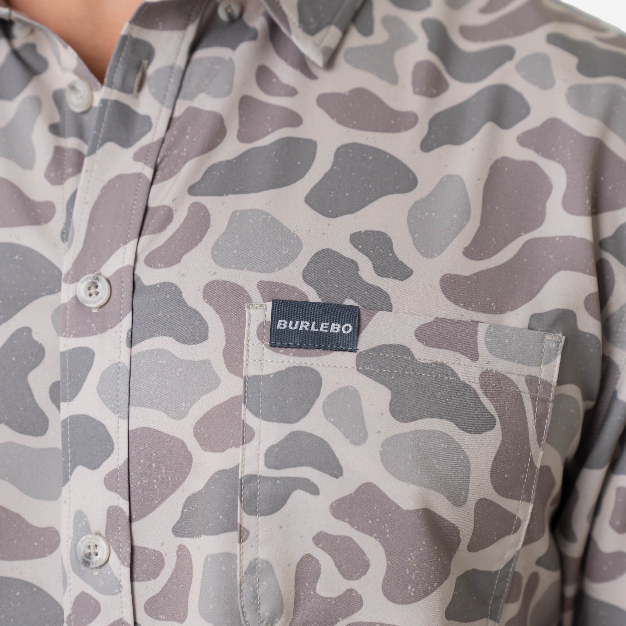 Performance Button Up - Classic Deer Camo - Image 3