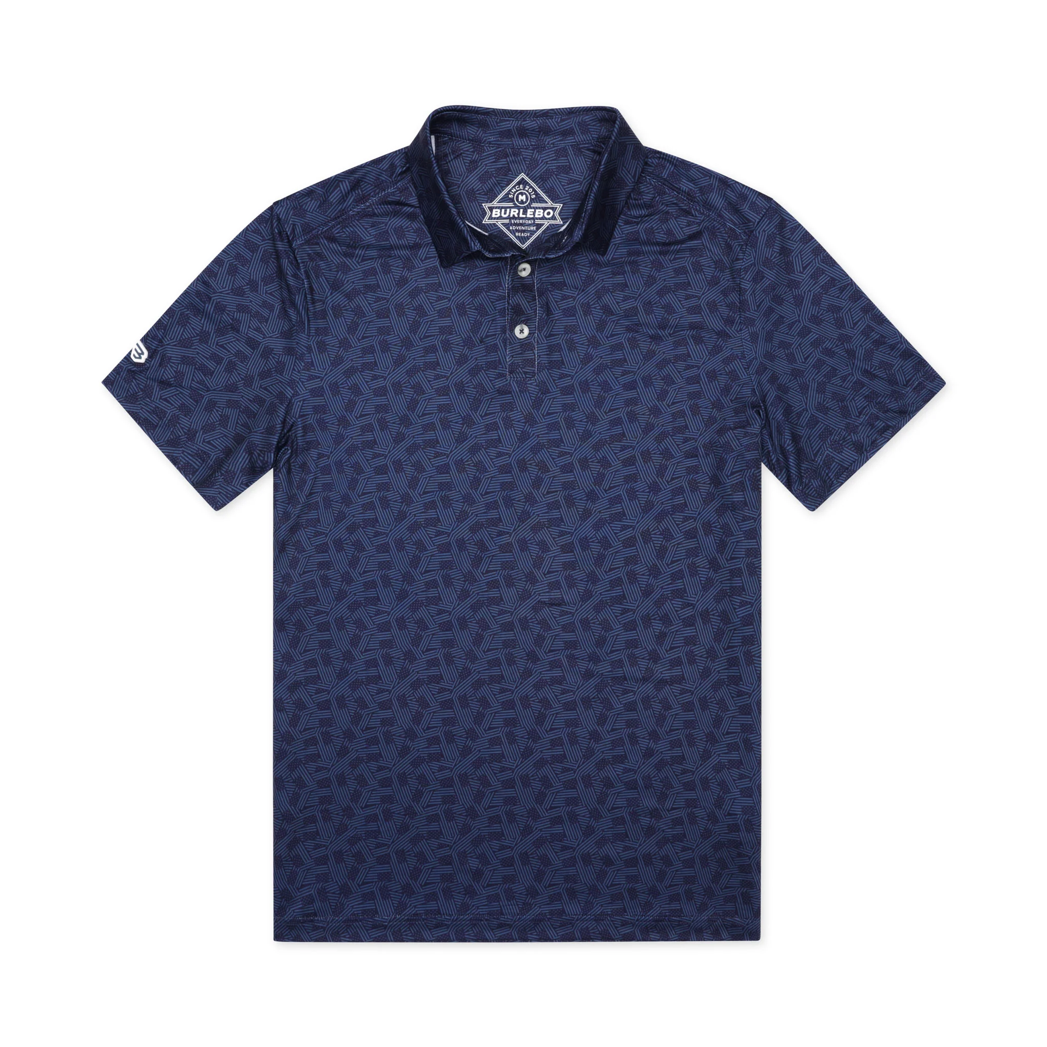 Performance Polo - Stars and Stripes - Navy - Image 5