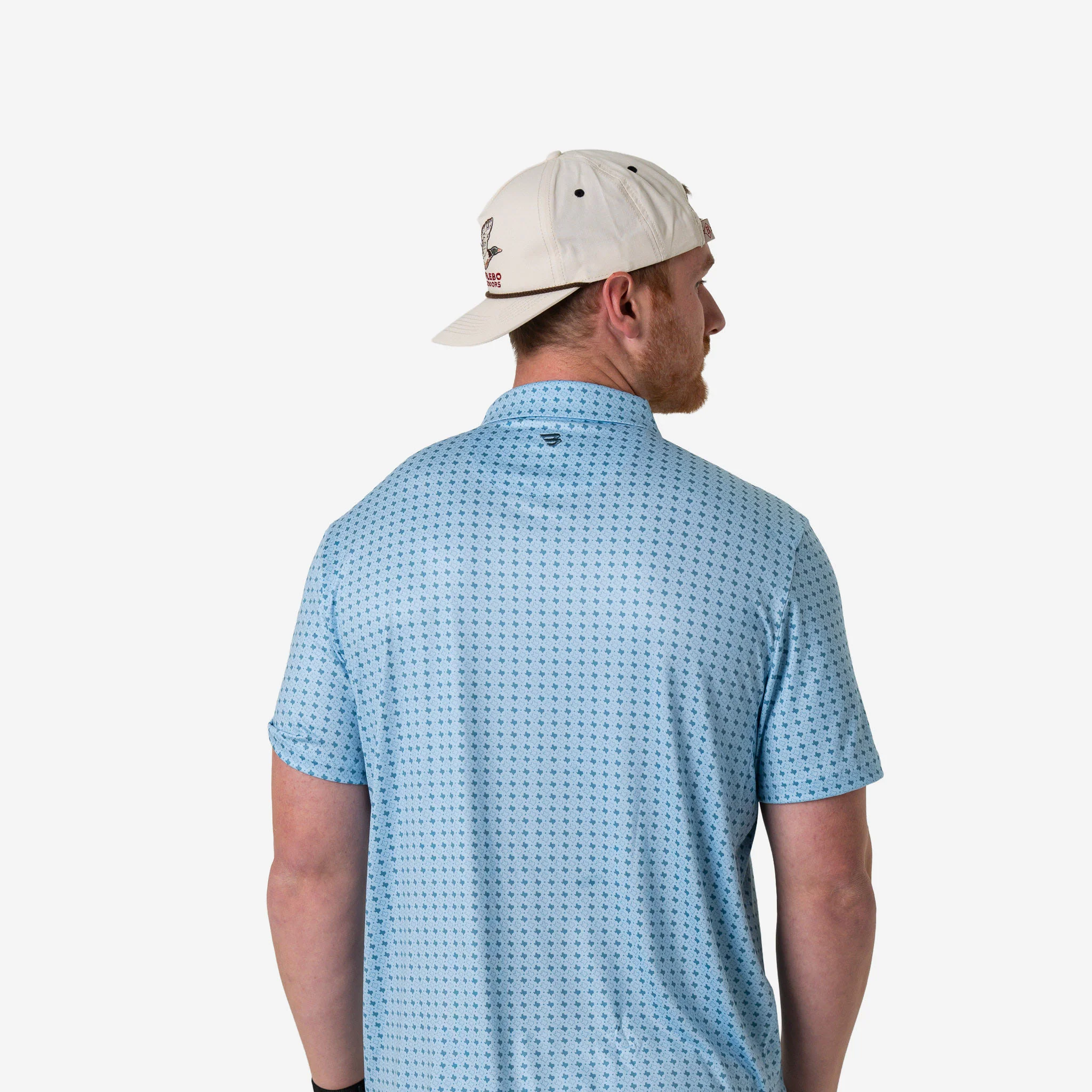 Performance Polo - Texas - Light Blue - Image 3