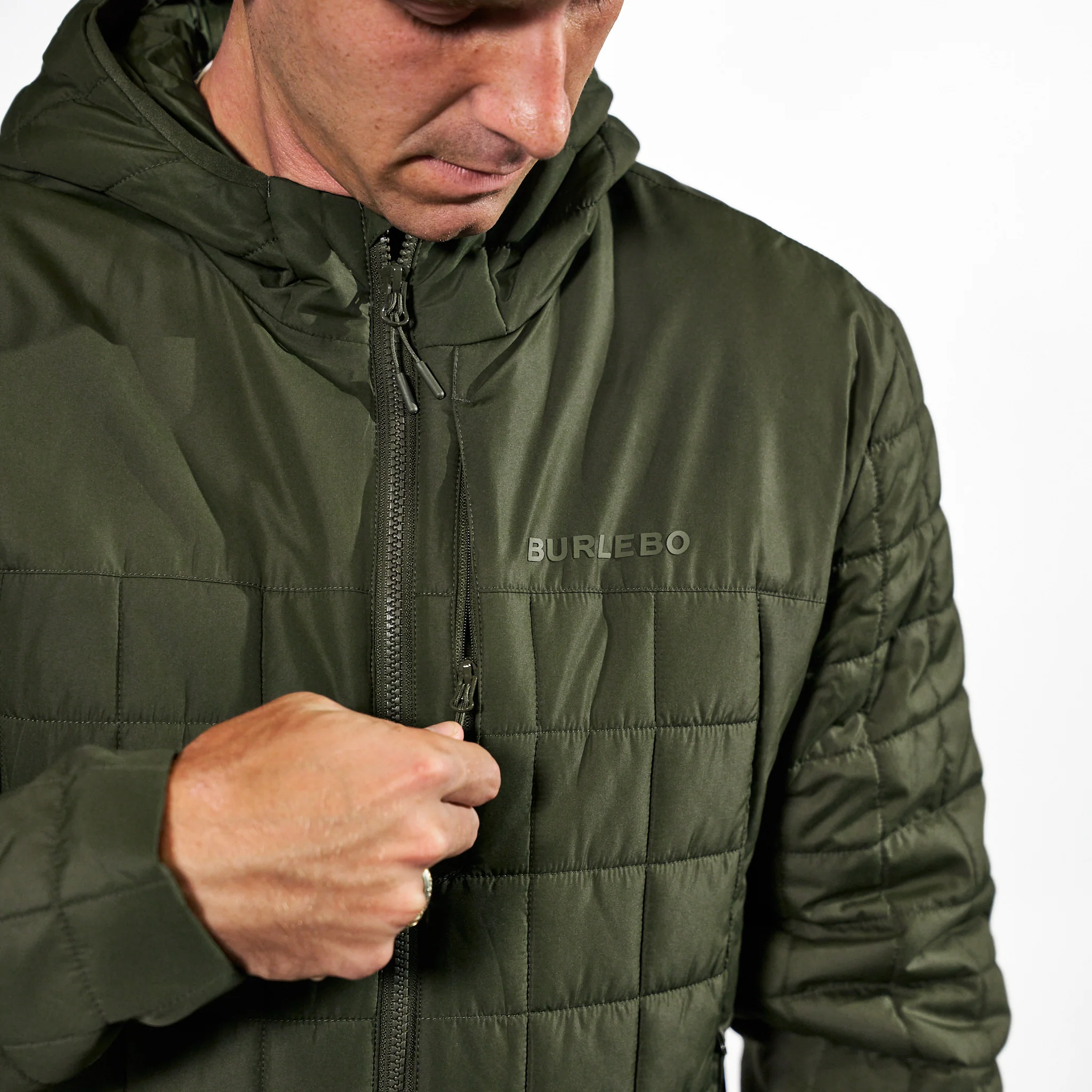 Puffer Jacket - Mallard Green - Image 7