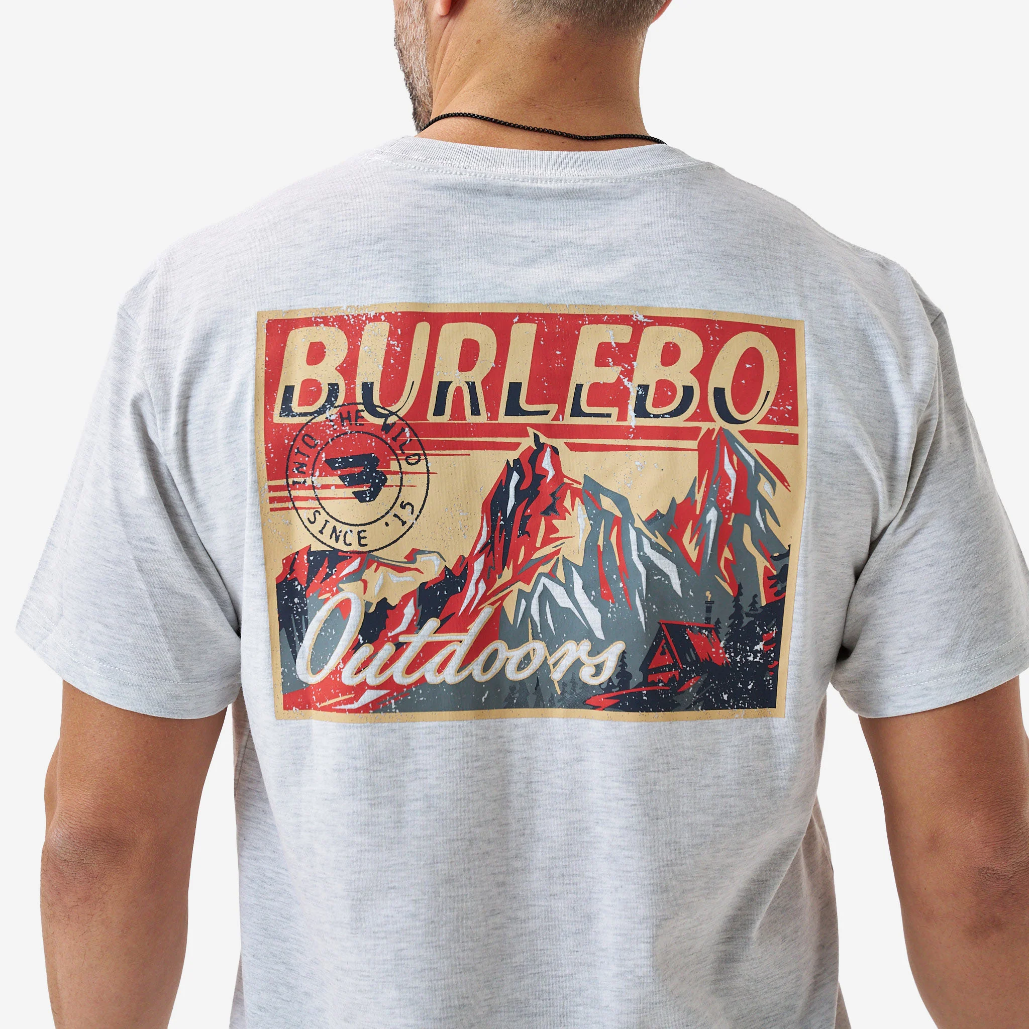 Short Sleeve Tee - Into The Wild - Ash Grey - Image 3