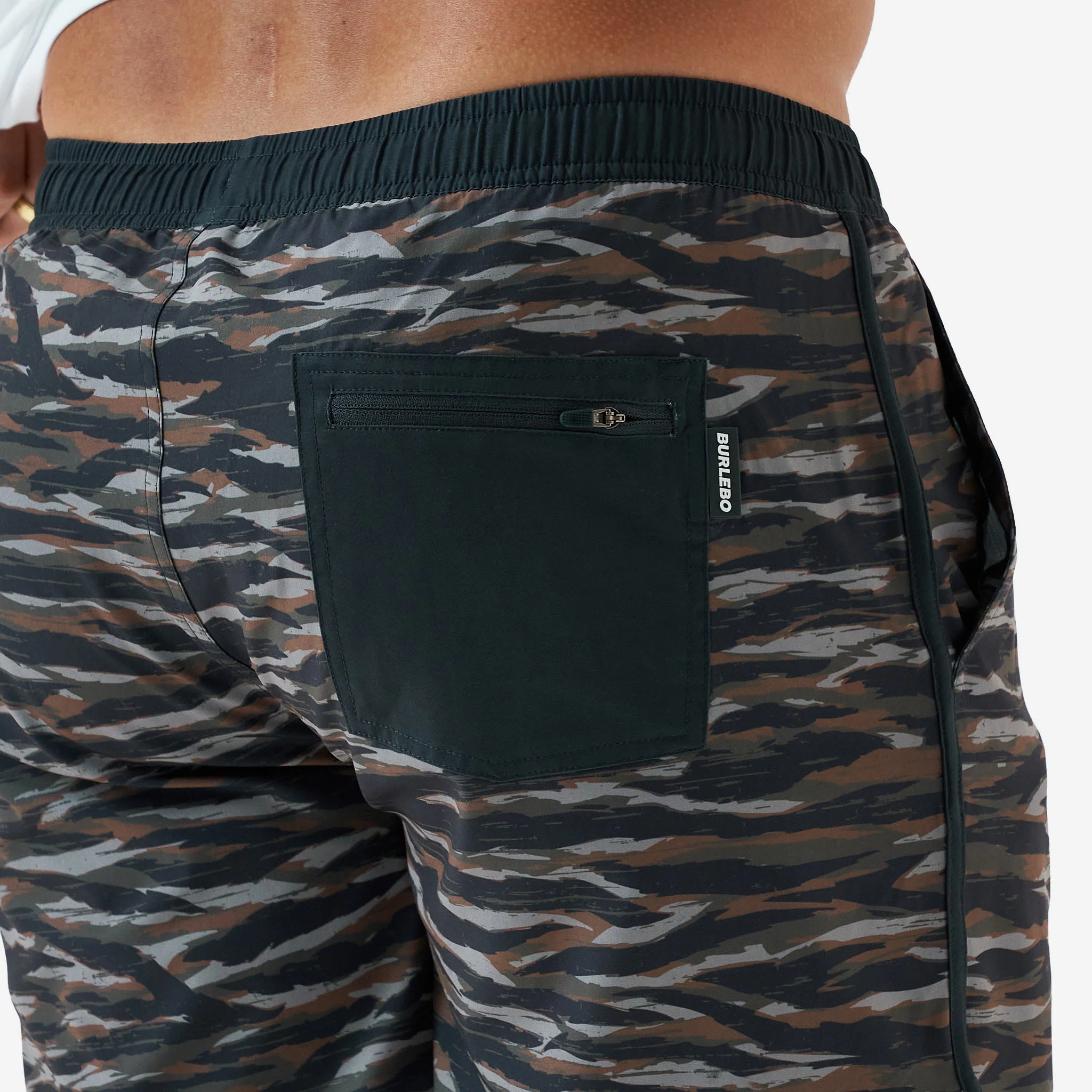 Swim Trunk - Tiger Stripe Camo - Wetland - Image 5
