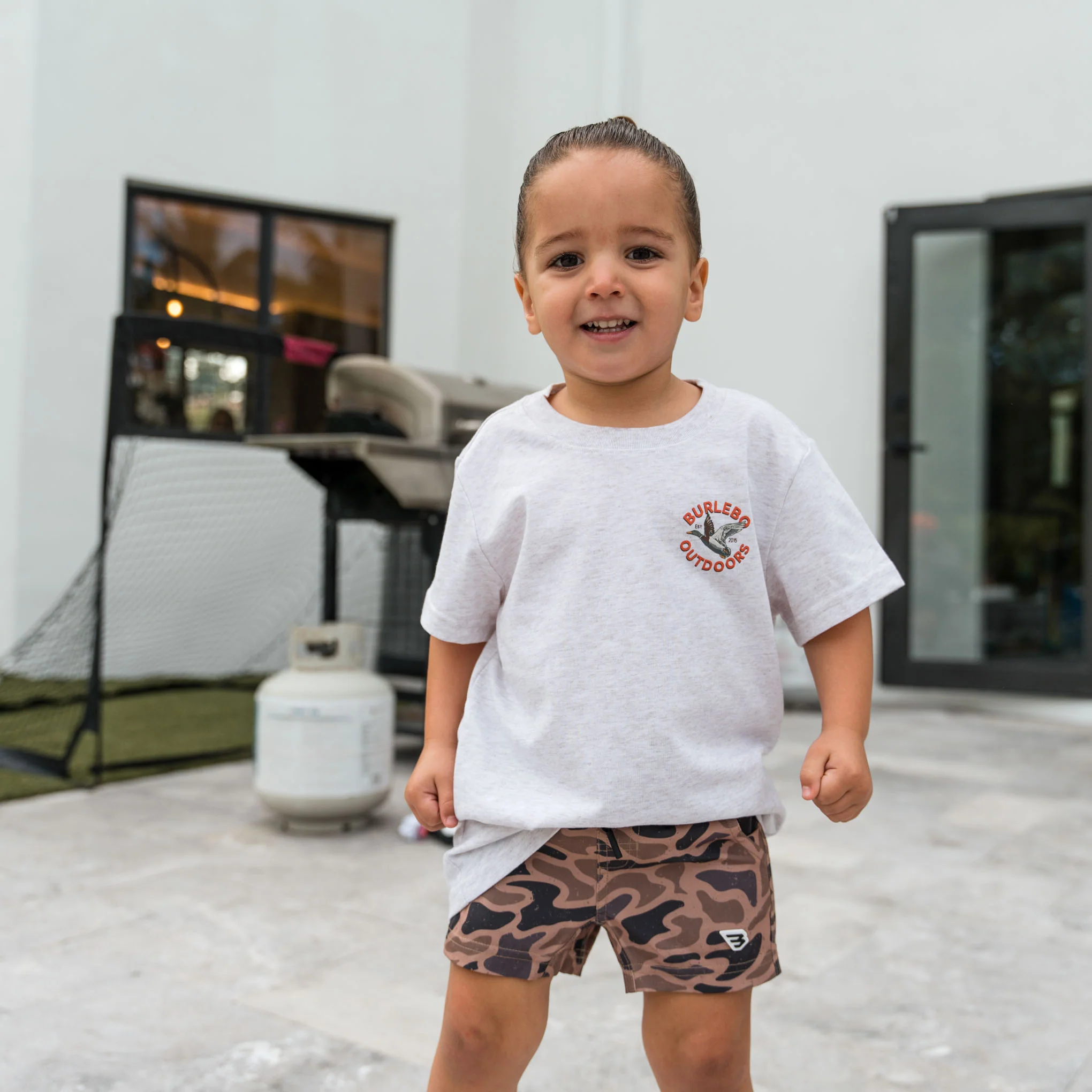 Youth Athletic Short - Gauge Camo - Image 2