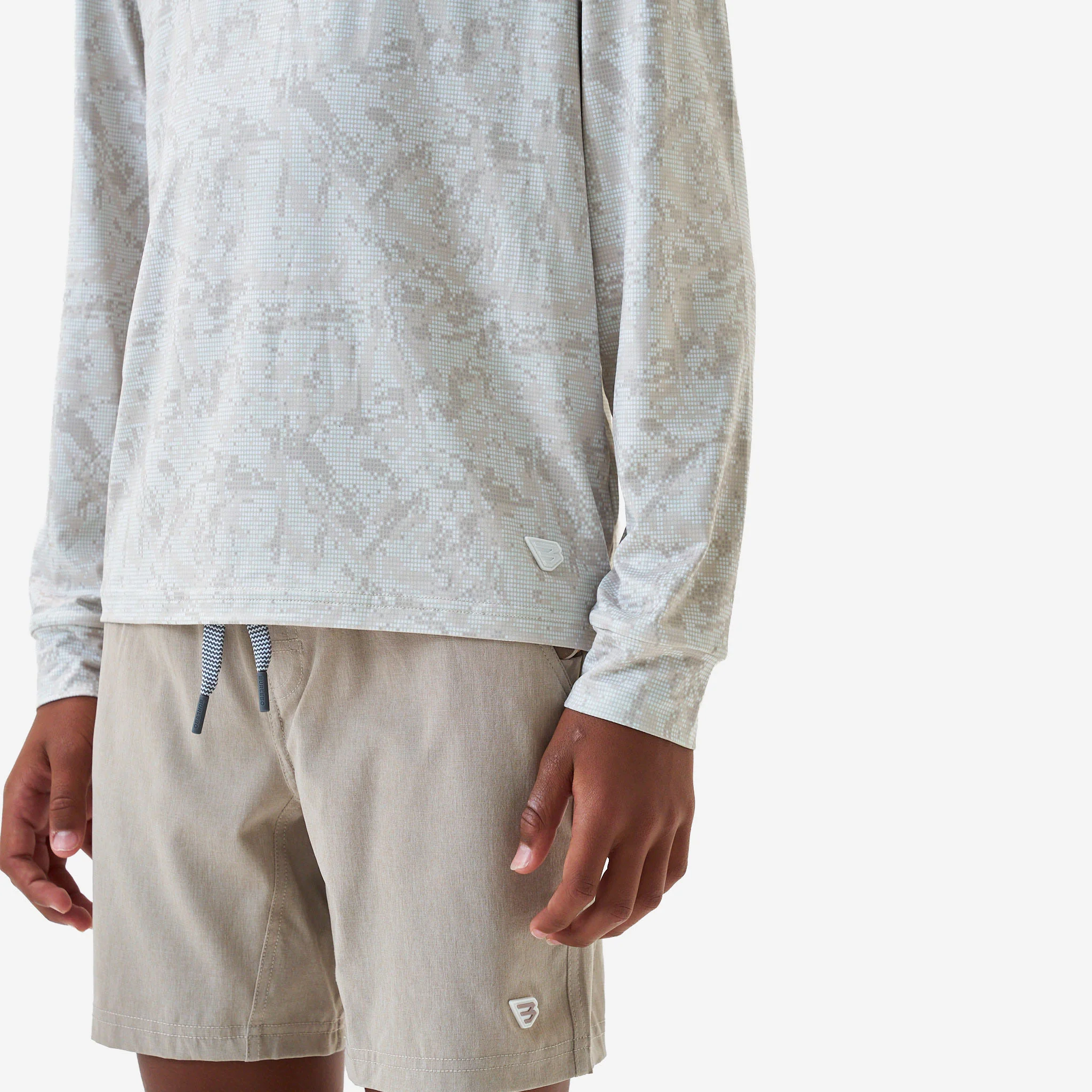 Youth Performance Hoodie - Digi Camo - Ivory - Image 3