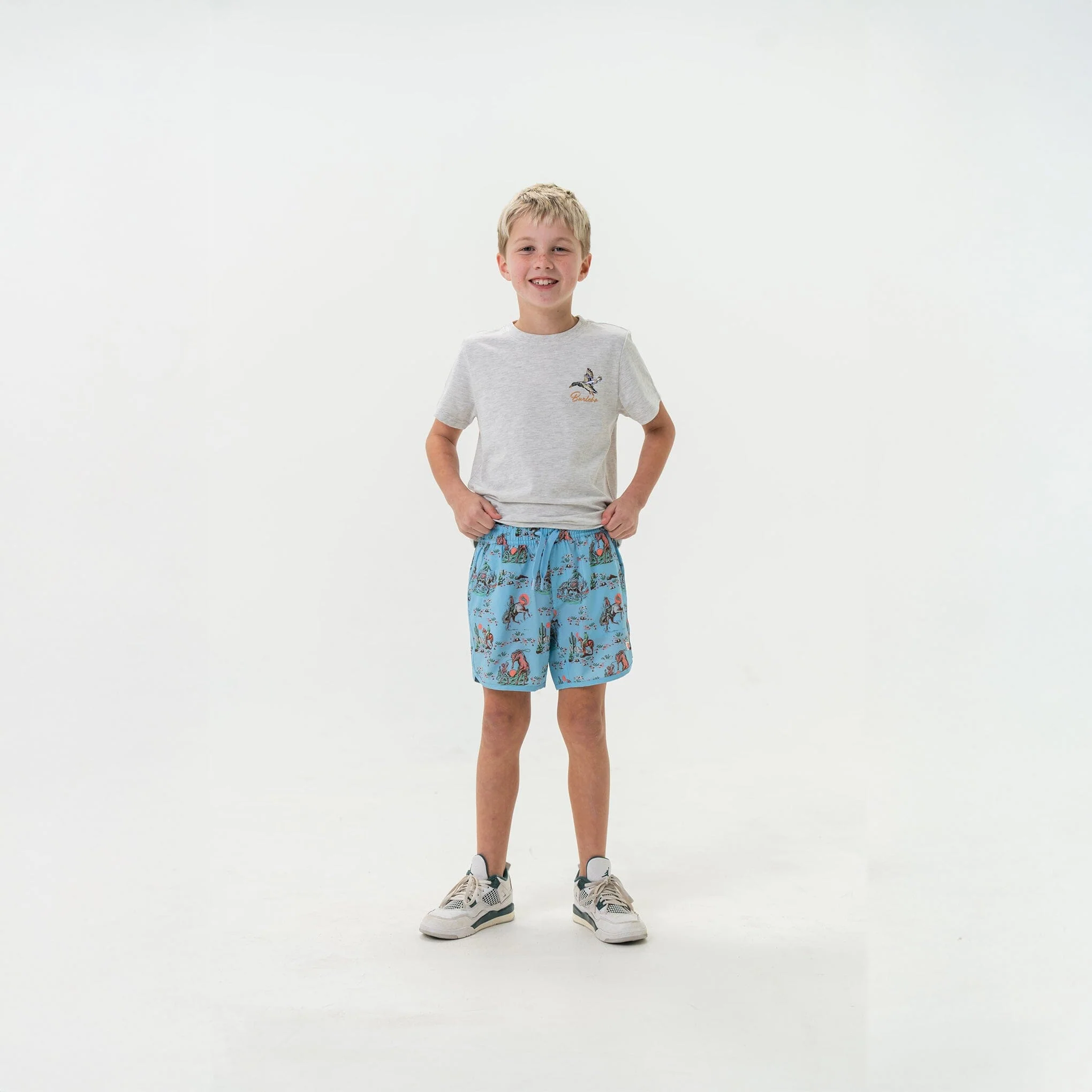 Youth Swim Trunk - Cowboy Up - Image 3